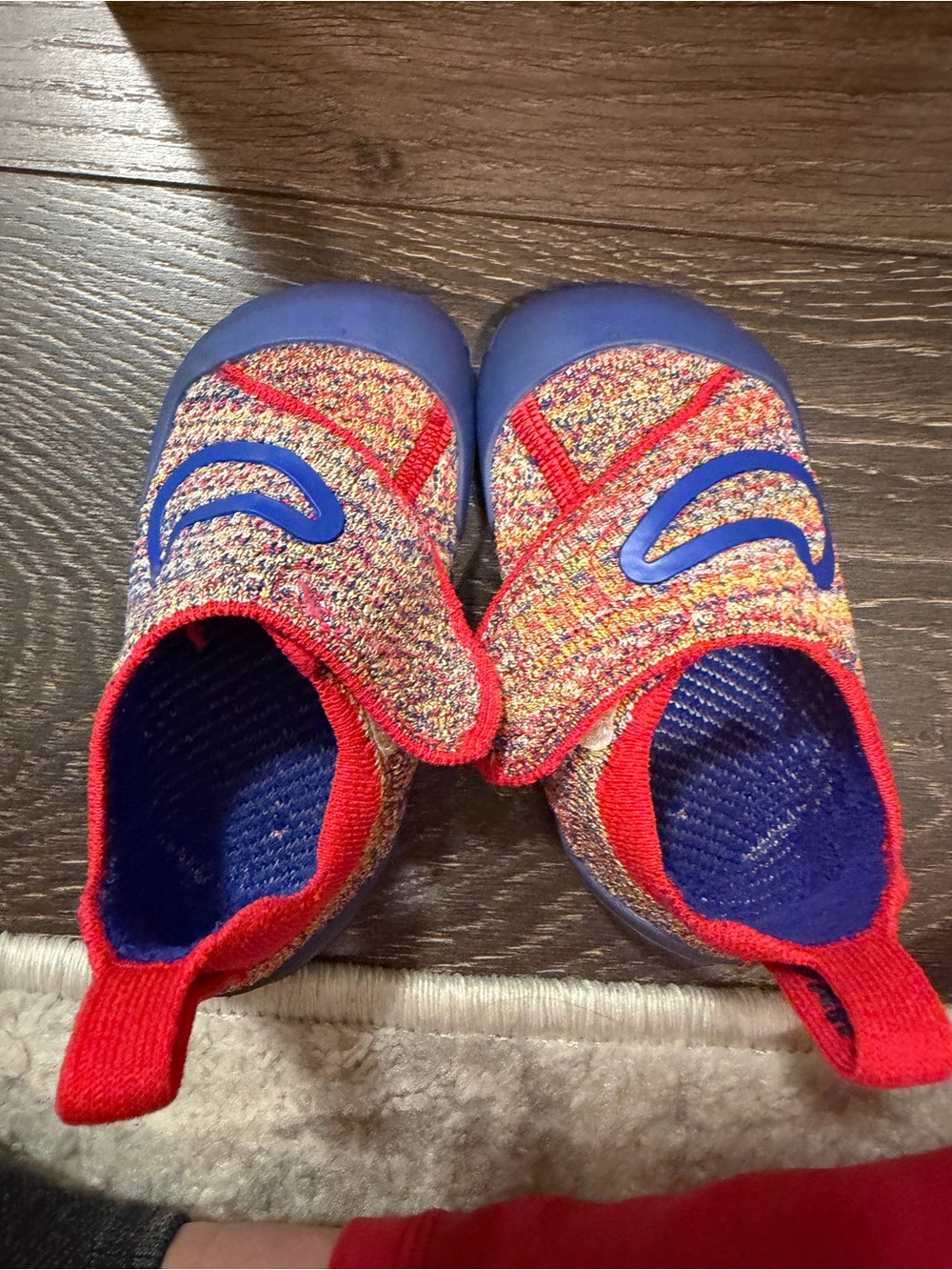 Nike Swoosh 1 flyknit toddler first walker shoes